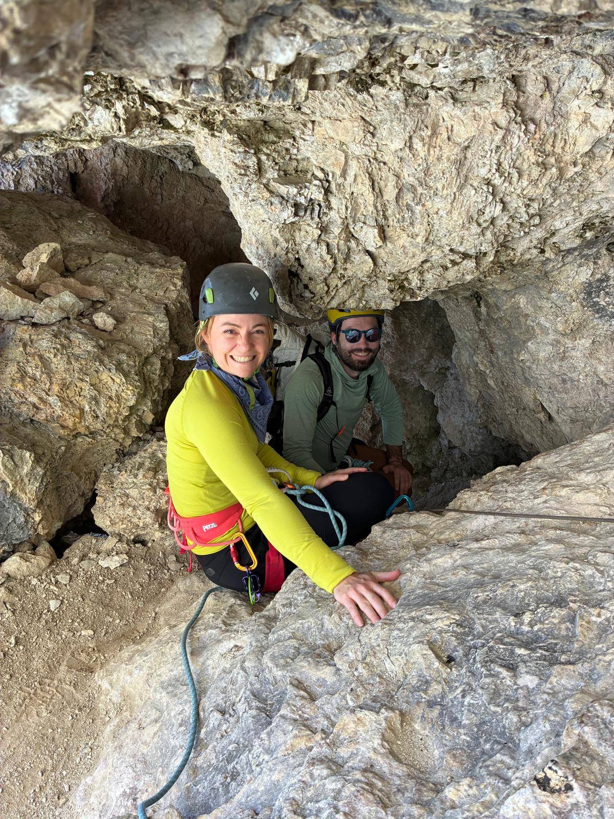 Climbing Via Piccola Micheluzzi - Day 1 of Our Dolomites Trad Adventure Preview