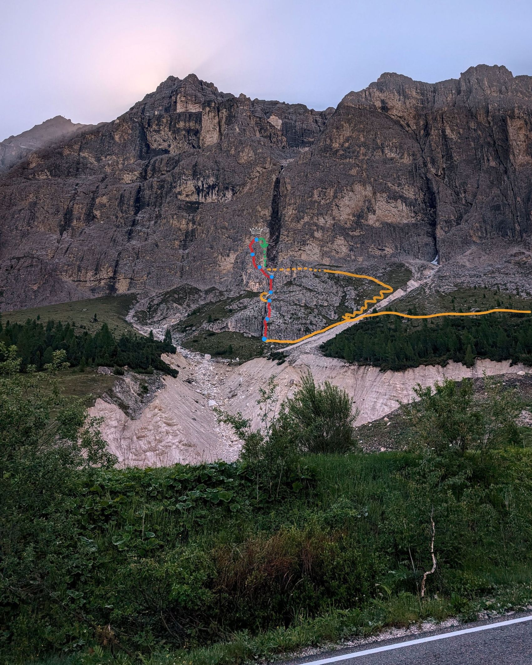 Via Rododendri on Piccola Torre Preview