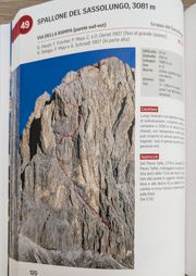 Route information in Le migliori vie di arrampicata in Val Gardena e dintorni.