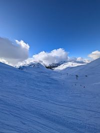 Skiable terrain around the Orsa Maggiore chairlift in Buffaure