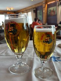 Beers at Rifugio Scoiattoli