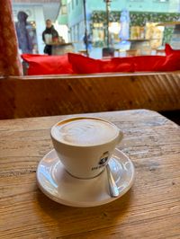 Interior of Bar Sport café in Cortina with espresso bar and cozy atmosphere