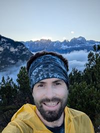 Sunrise breaking over the Tires valley after the storm