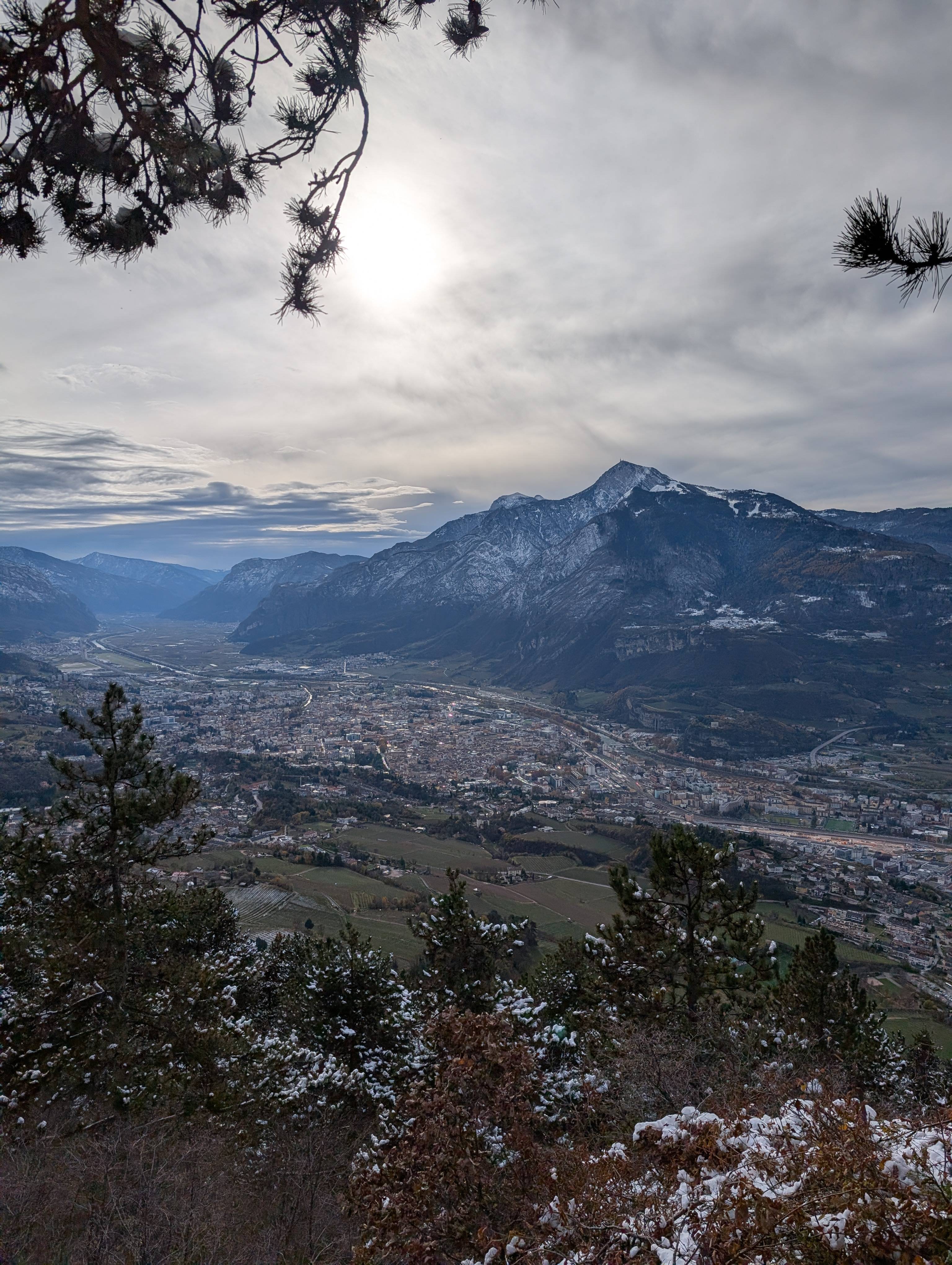 Scenic background from Trentino, Italy