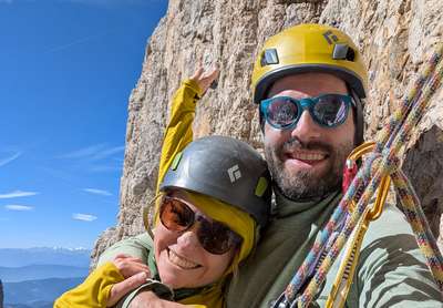 From Terrified to Terrific: 3-Day Trad Course in the Dolomites Hero Image
