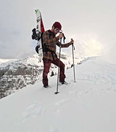 bondone split trento david ont the mt cornetto ridge