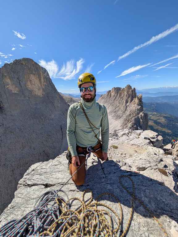 Climbing Via Fehrmann - Day 2 of Our Dolomites Trad Adventure Preview