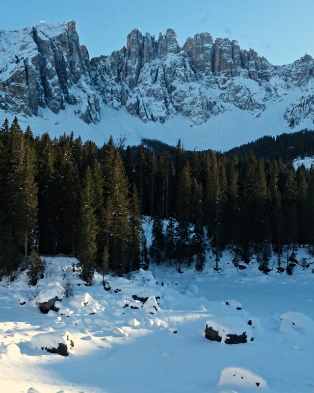 2026 02 15 carezza lake lago di carezza