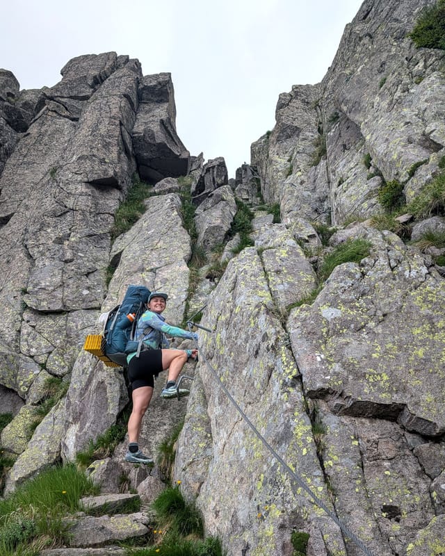 2026 07 01 translagorai day 3 ferrata section