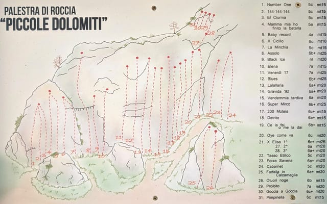 2026 05 30 piccole dolomiti crag map